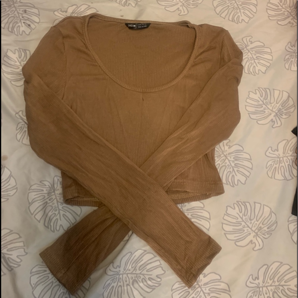 SHEIN crop top long sleeve. Size:Xs